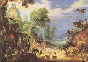 Roelant Savery Landscape with Birds (mk08) oil painting reproduction